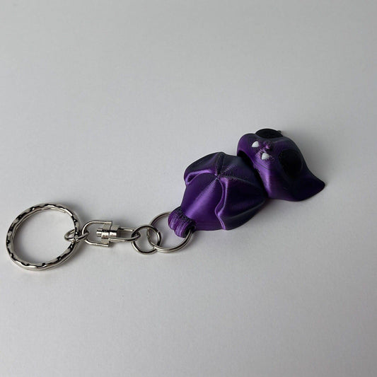 Denevér kulcstartó