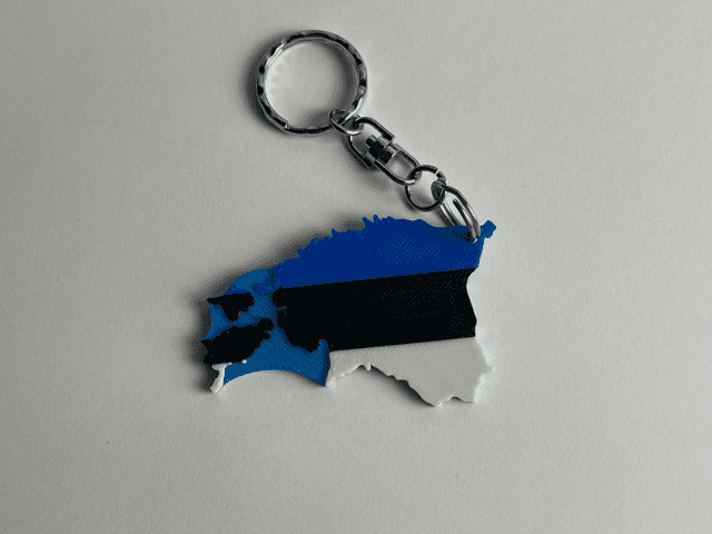 Ország mintájú kulcstartók