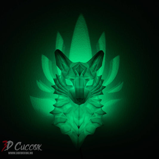 Róka Fali Hangulatlámpa