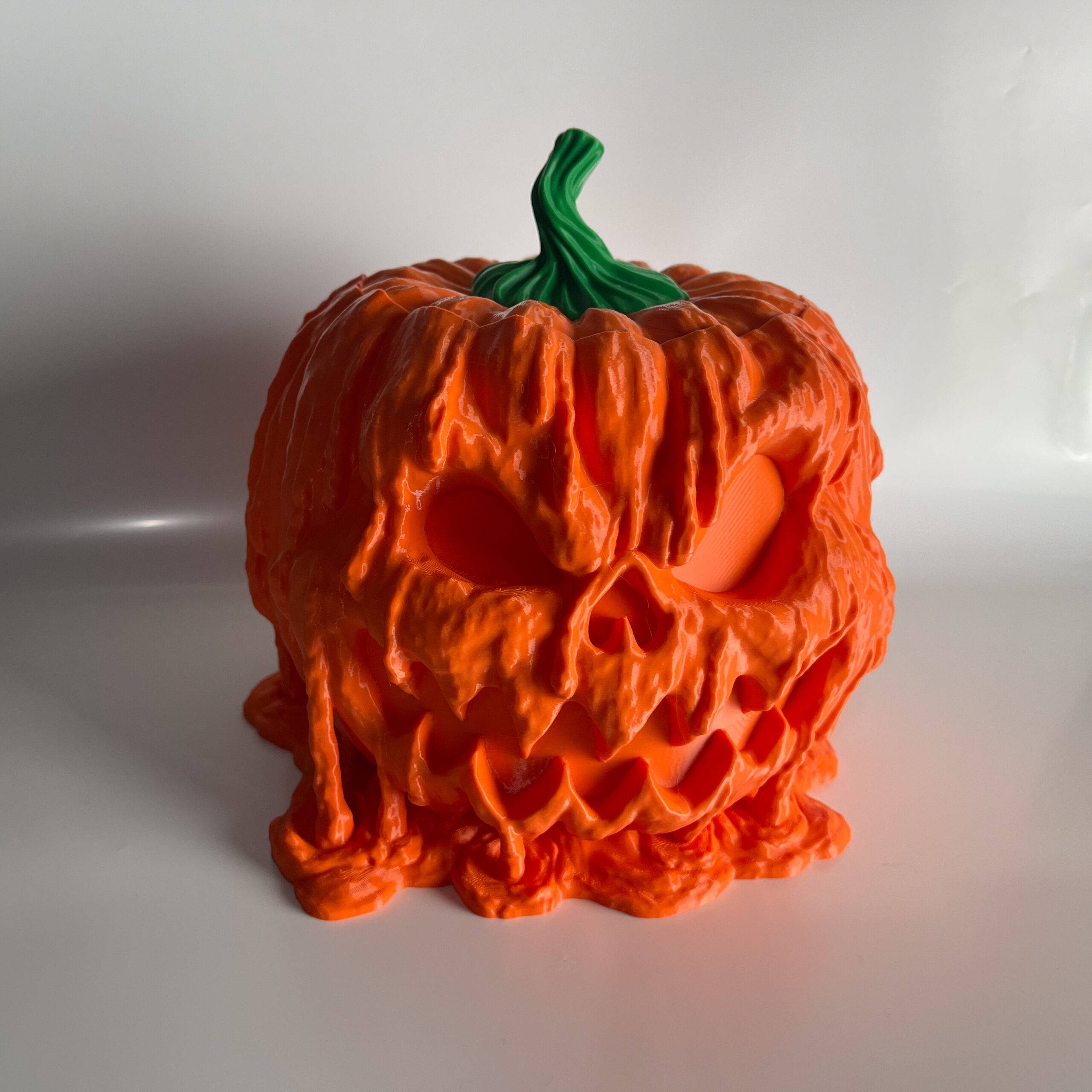 Olvadó tök formájú cukorkatartó
