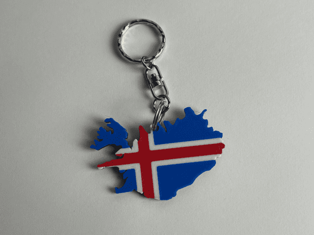 Ország mintájú kulcstartók