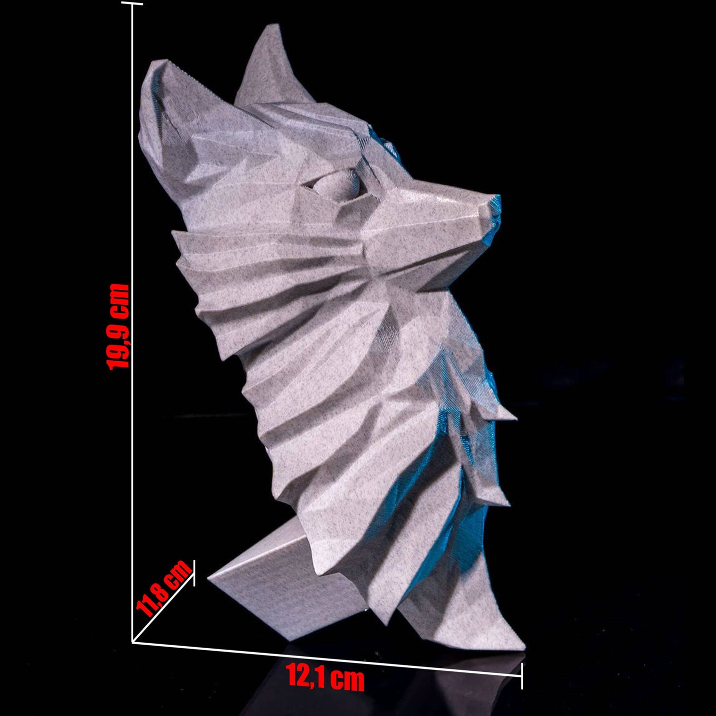 Róka Fali Hangulatlámpa