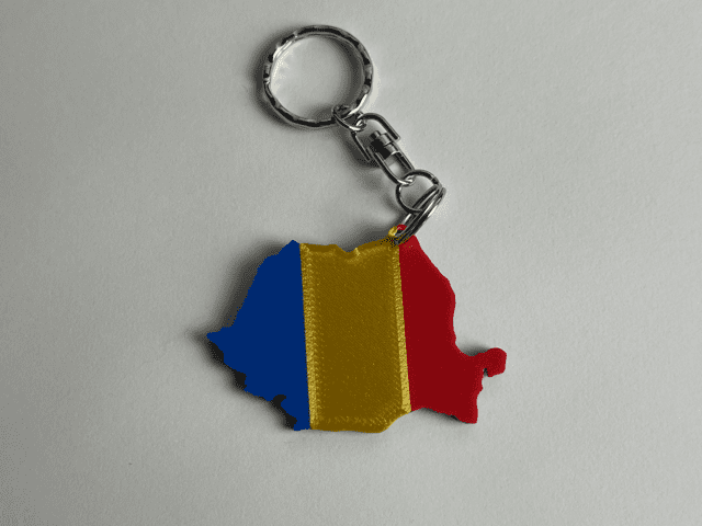 Ország mintájú kulcstartók