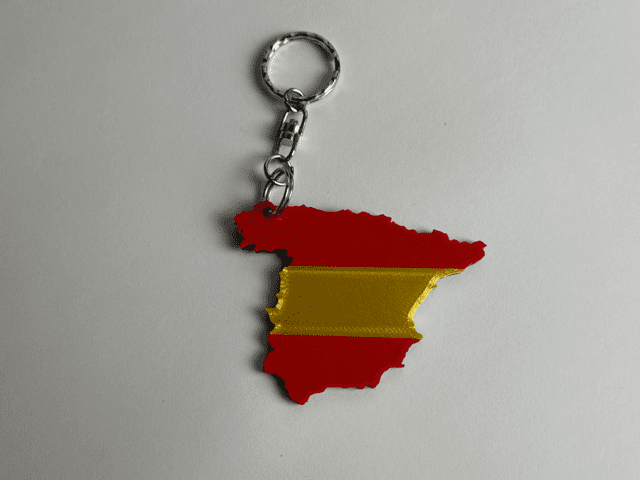 Ország mintájú kulcstartók